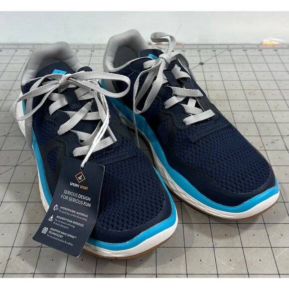 Sperry Shoes - Sperry Women’s Headsail Sneaker Sz. 8.5 Navy/Gray Mesh Lightweight Design NEW